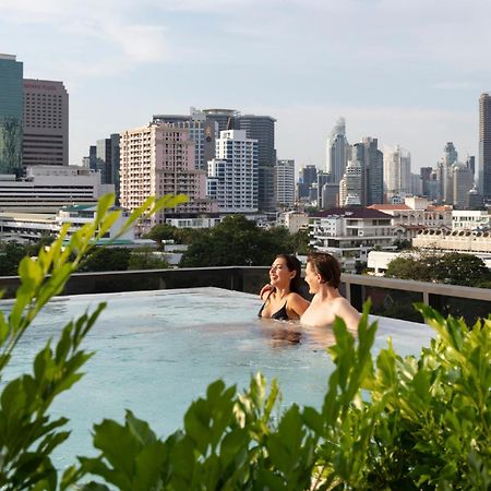 Hotel Ascott Embassy Sathorn Bangkok Zewnętrze zdjęcie View from the rooftop pool
