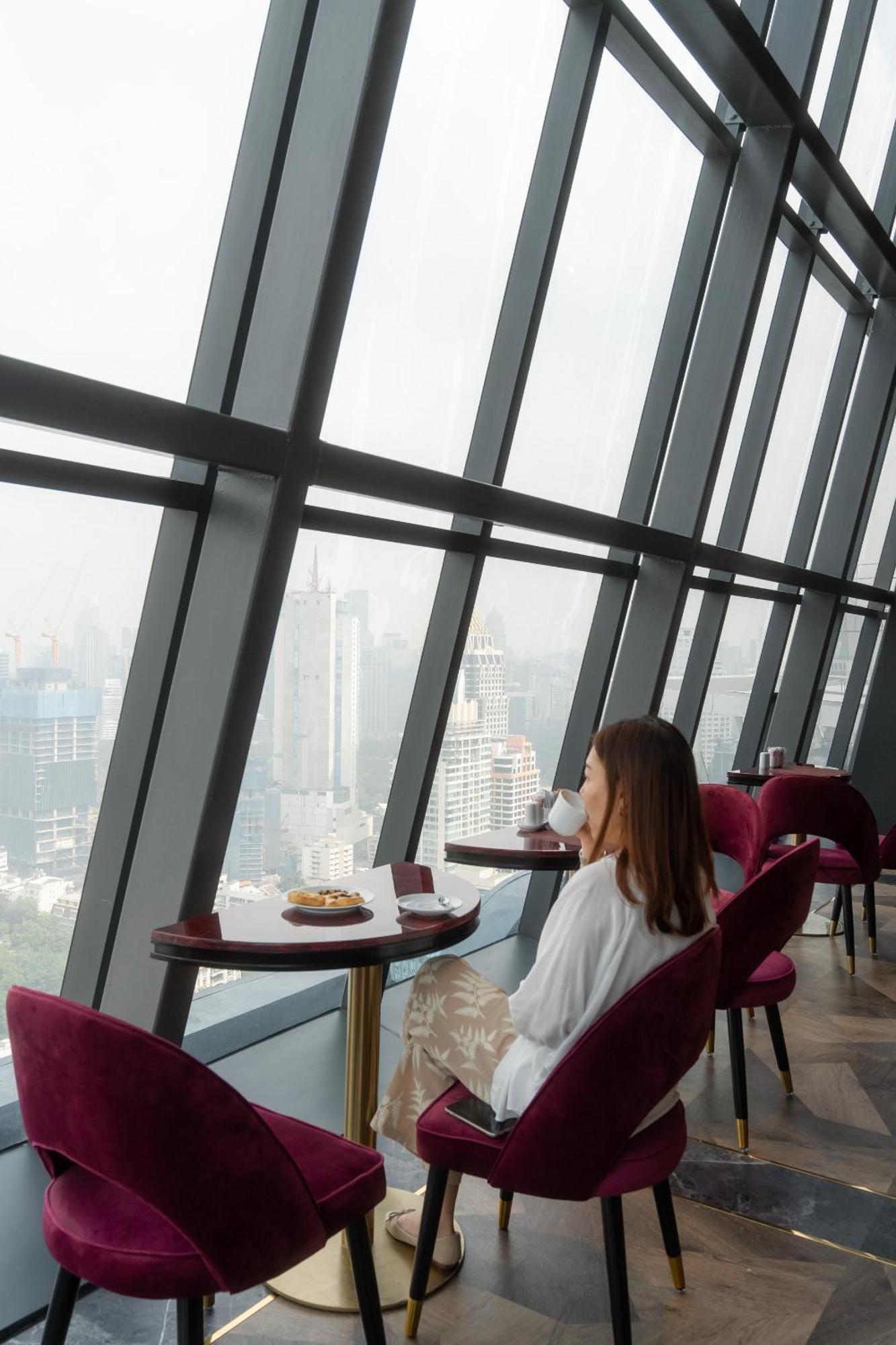 Hotel Ascott Embassy Sathorn Bangkok Zewnętrze zdjęcie Sky Bar